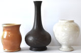 Collection of 3 Vintage Art Pottery Vases