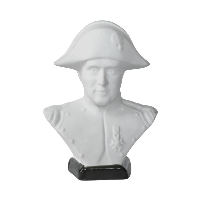 Napoleon Bonaparte Bisque Porcelain Bust Figurine