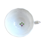 Antique Georgian Teacup With Violets