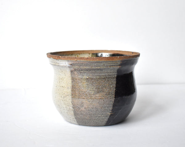 Vintage Stoneware Pottery Cachepot