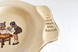 Antique 1920s Child's Plate and Cup