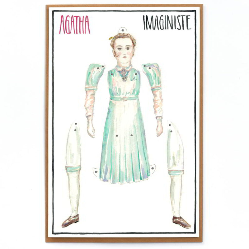 The Grand Budapest Hotel - Agatha Card