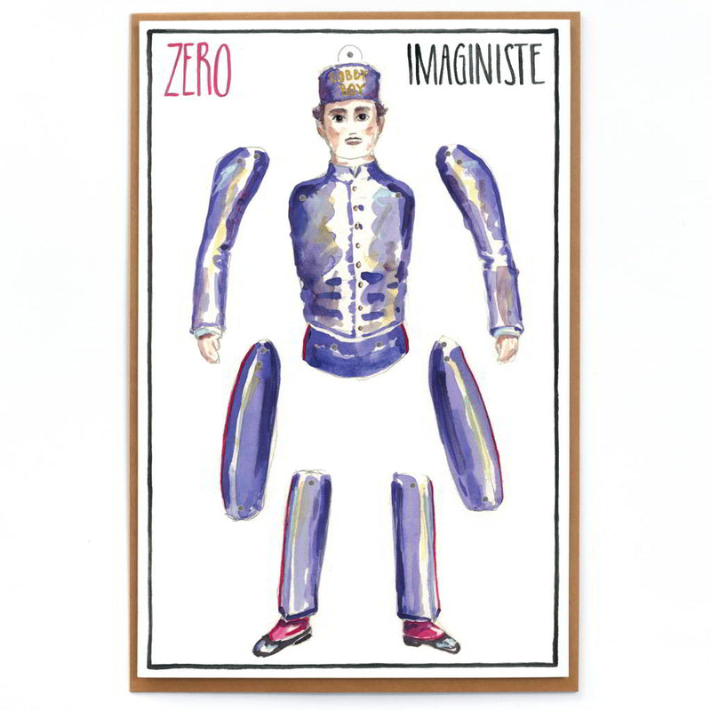The Grand Budapest Hotel - Zero Card