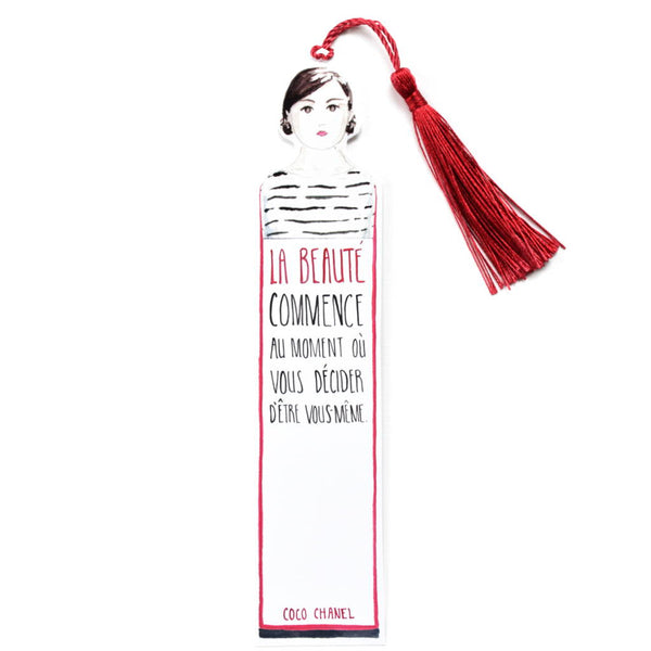 Coco Chanel Bookmark