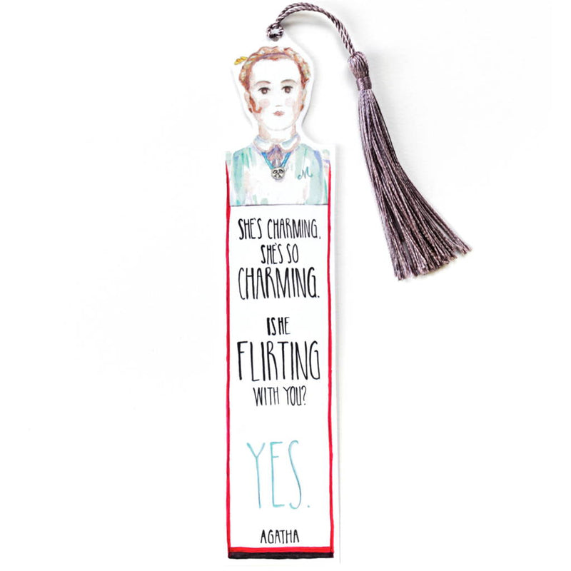 The Grand Budapest Hotel - Agatha Bookmark