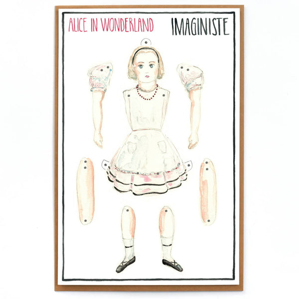 Alice in Wonderland Card