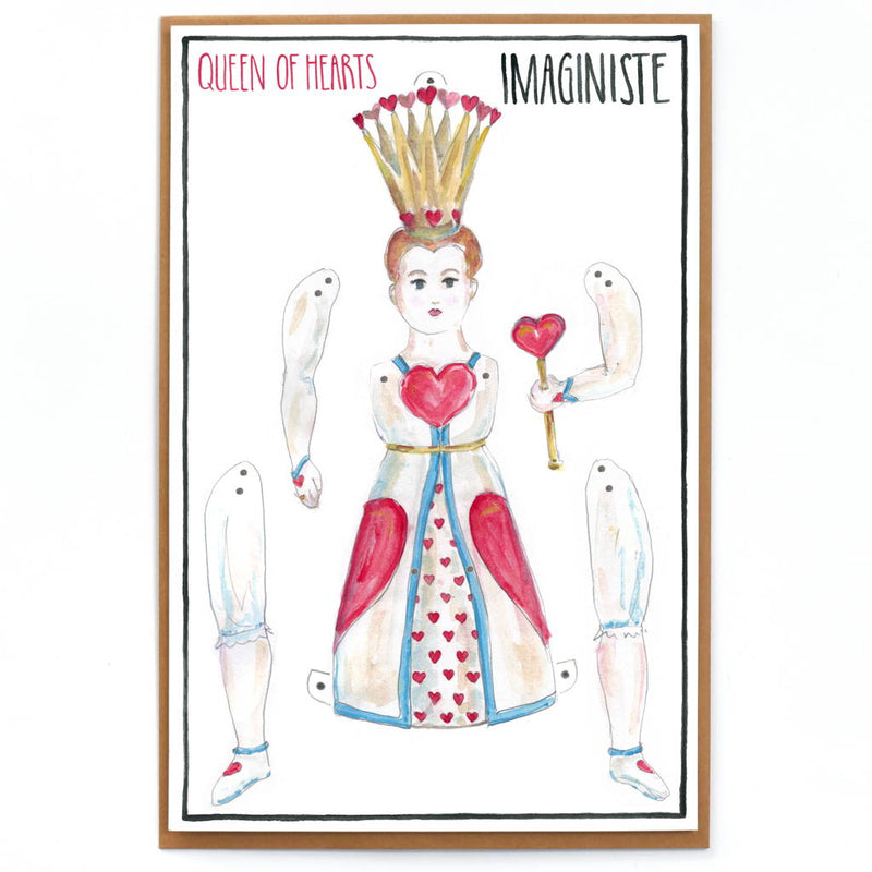 Queen of Hearts Card