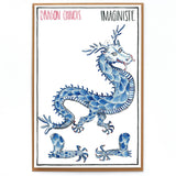 Chinese Dragon Card