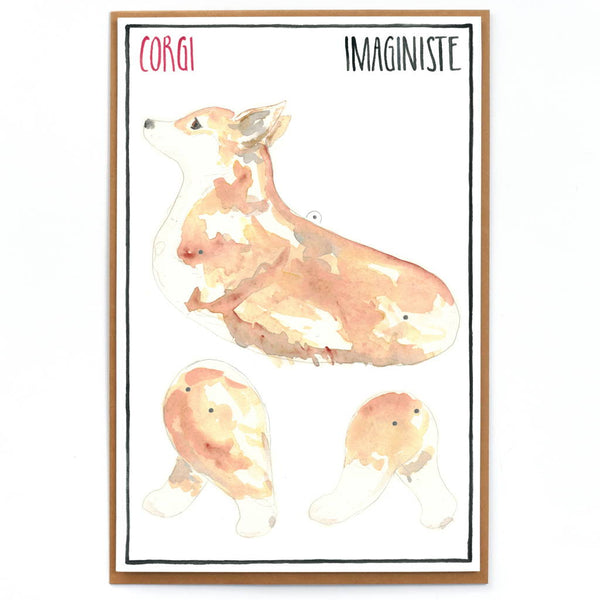 Royal Corgi Card