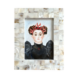 Storybook Portrait of a Lady with a Coral Crown