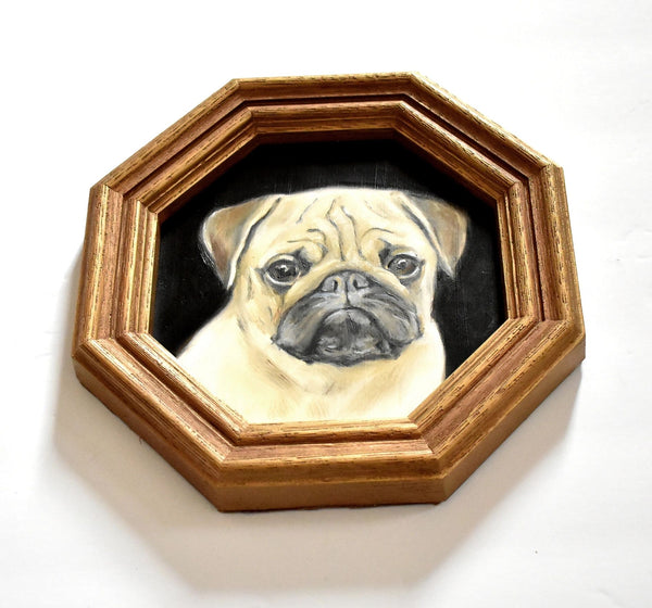 Portrait of a Pug
