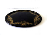 19th-C Extra-Large Mother of Pearl Papier Maché Tray