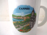 Vintage Souvenir of Cannes, France Mug