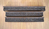 Set of 3 Antique Wood Window Cornices