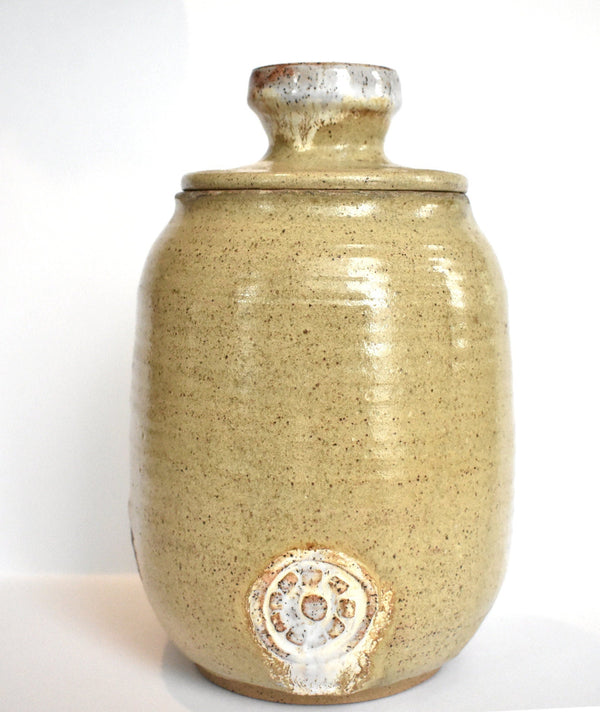 Mid-Century Studio Pottery Earthenware Jar