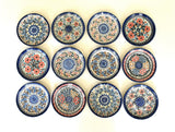 Collection of Polish Boleslawiec Pottery Plates, Bowls, Etc. - Set of 57