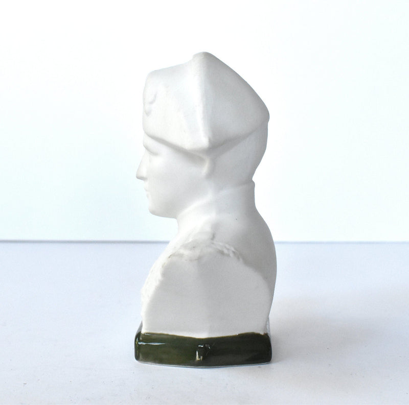 Napoleon Bonaparte Bisque Porcelain Bust Figurine
