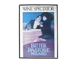 The Wine Spectator "Bitter Pastore Milano" Poster