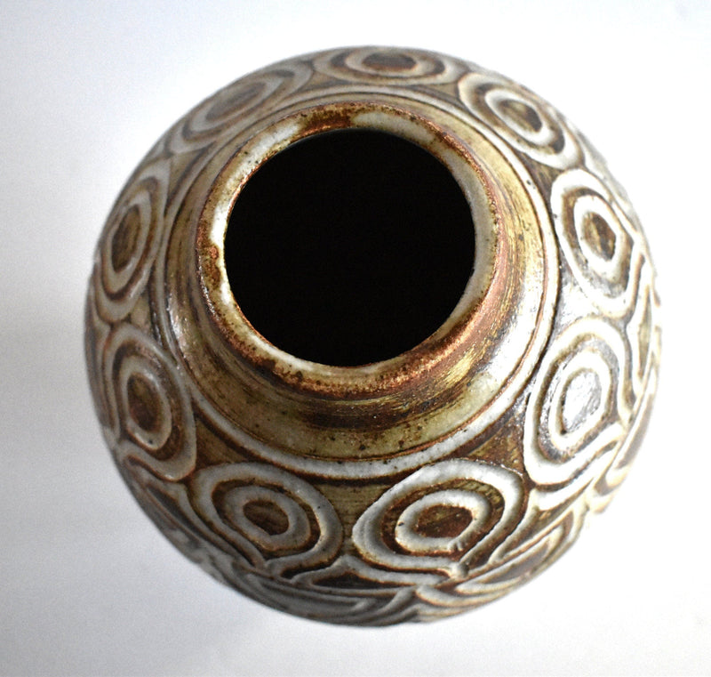 Mid-Century Studio Pottery Stoneware Vase
