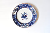 Antique Minton Chinese Blossom Blue & White Transferware Plate