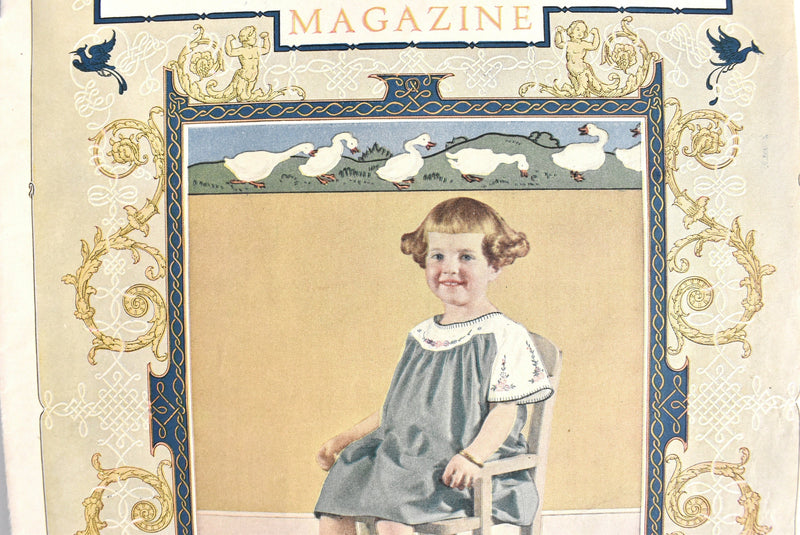 Antique 1920s Art Deco Fashion Magazine