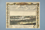 Antique 1782 Engraving of the River Thames