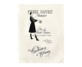 Vintage French Men's Fashion Advertisement Page
