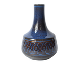Mid-Century Modern Blue Vase by Einar Johansen for Soholm Denmark